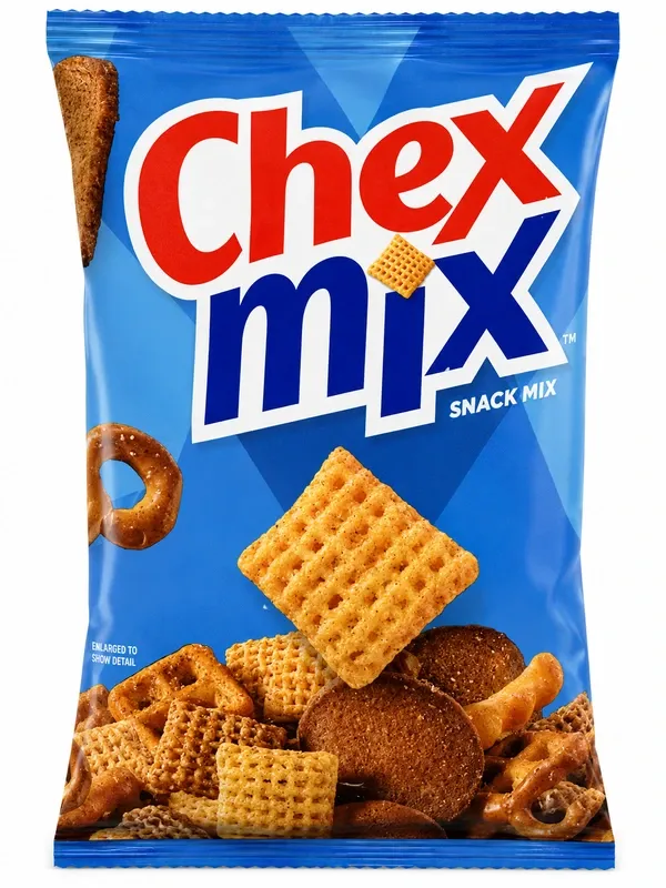 Chex Mix stocked in Gotham Refreshments vending machines