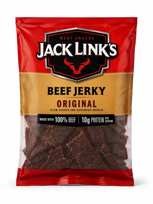 Jack Link's Beef Jerky stocked in Gotham Refreshments vending machines