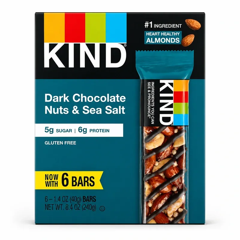 KIND Bars Nut & fruit bars stocked in Gotham Refreshments vending machines