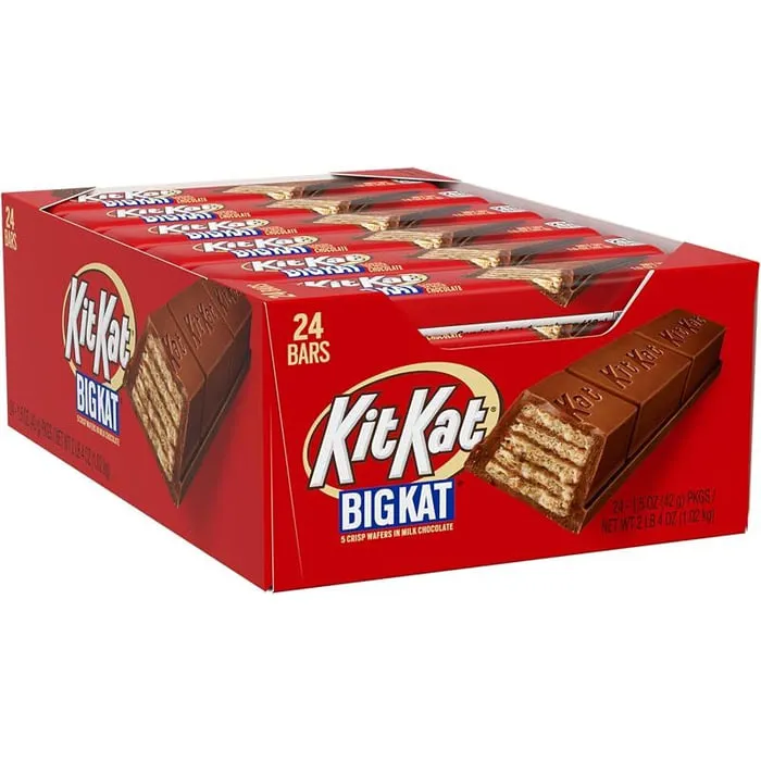 KitKat stocked in Gotham Refreshments vending machines