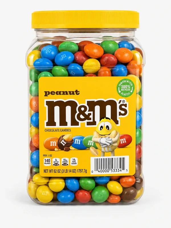 M&M's Peanut & plain stocked in Gotham Refreshments vending machines