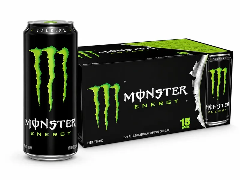 Monster stocked in Gotham Refreshments vending machines