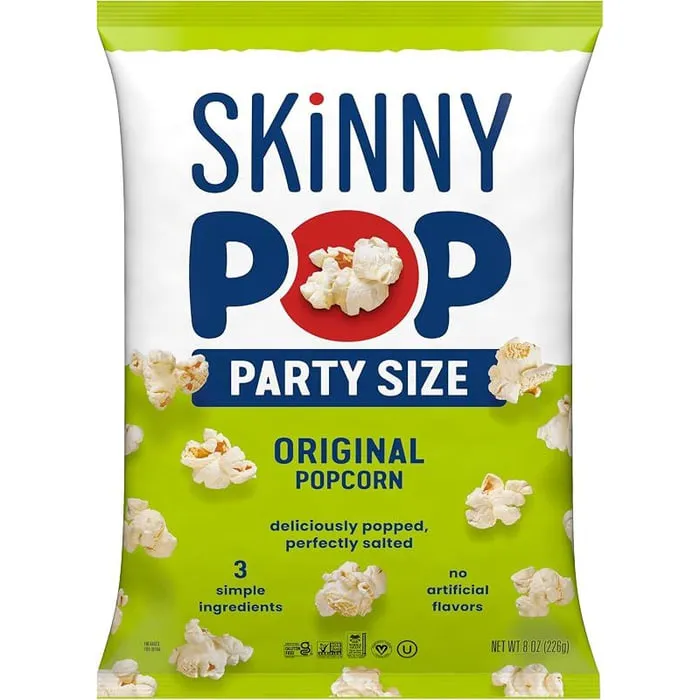 SkinnyPop Popcorn stocked in Gotham Refreshments vending machines