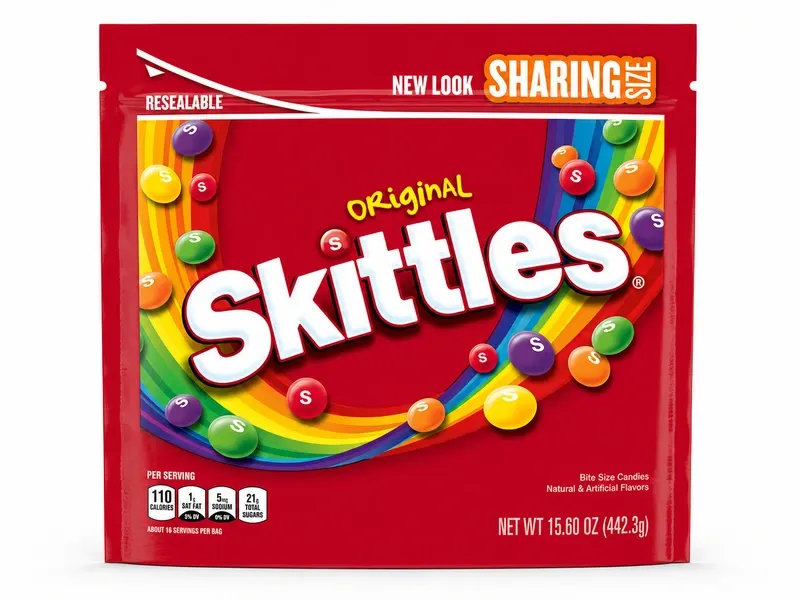 Skittles stocked in Gotham Refreshments vending machines