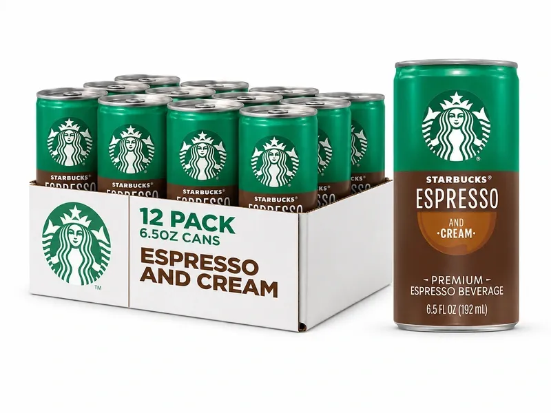Doubleshot Starbucks stocked in Gotham Refreshments vending machines