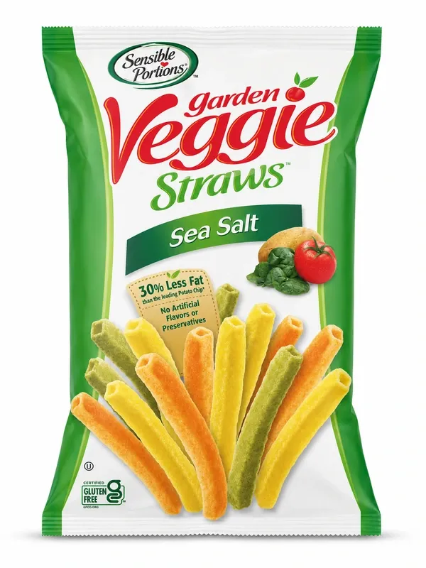 Veggie Straws Sensible Portions stocked in Gotham Refreshments vending machines