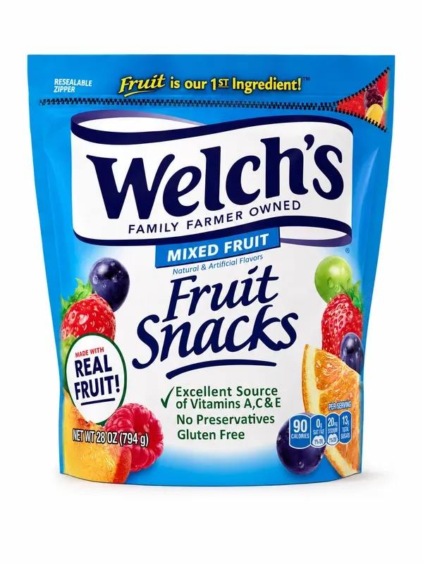 Welch's Fruit Snacks stocked in Gotham Refreshments vending machines